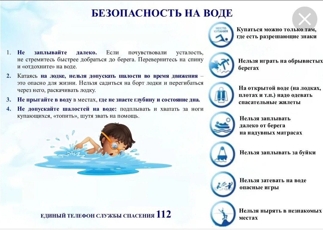 Безопасность на воде.